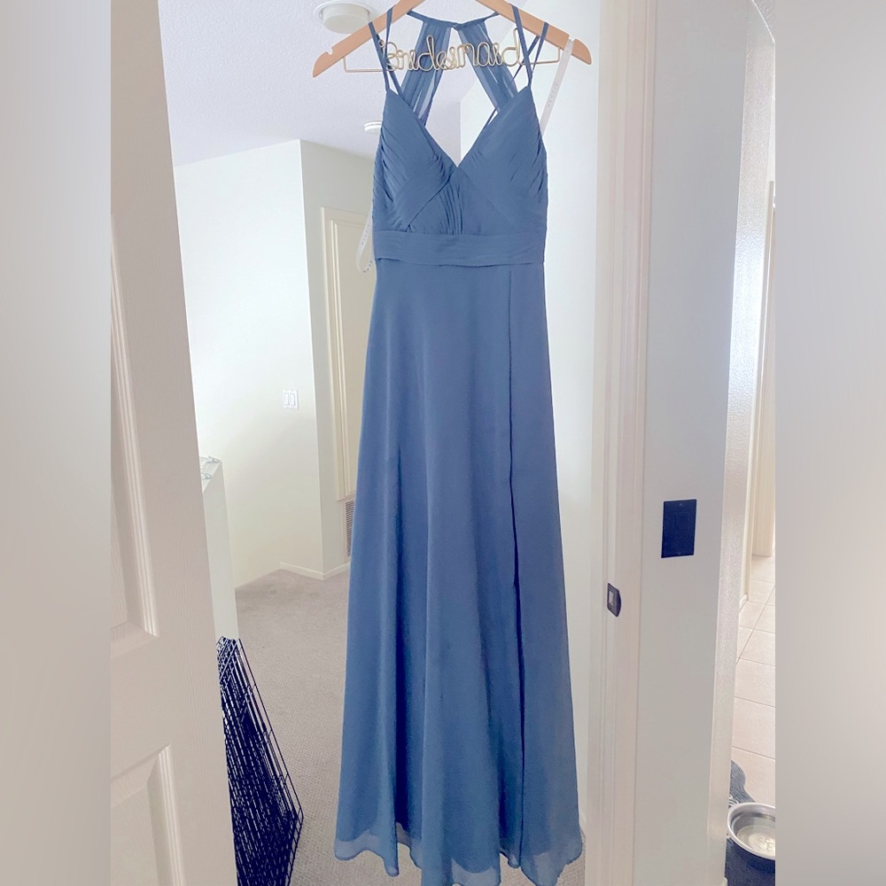 Azazie Aubrey Dress Size A4 Twilight
